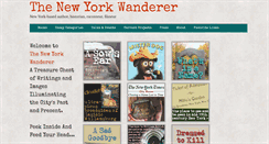 Desktop Screenshot of newyorkwanderer.com